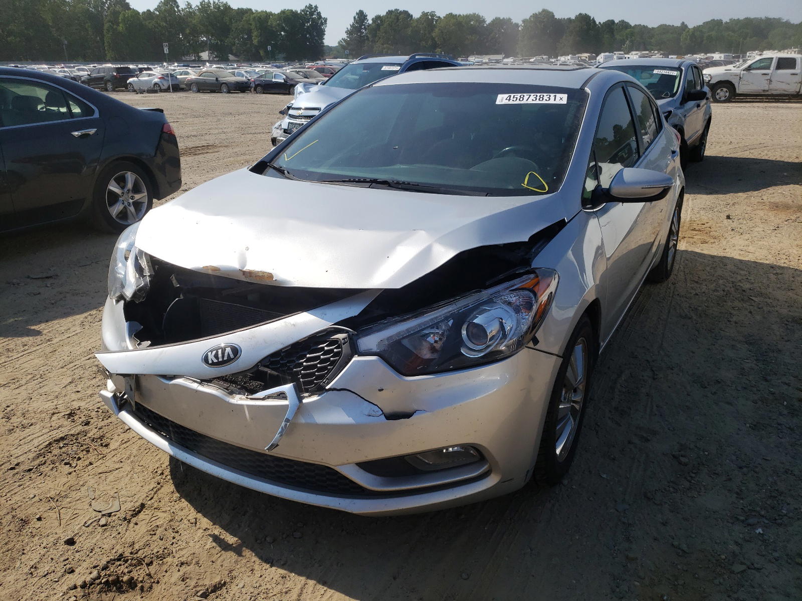 Photo 2 from auction – 2014 KIA FORTE EX with VIN KNAFX4A82E5057499