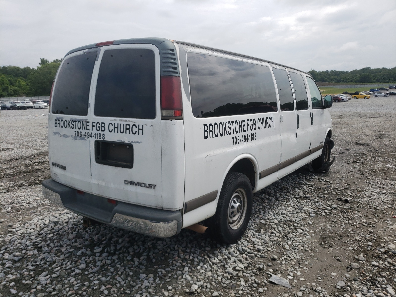 Photo 4 from auction – 2000 CHEVROLET EXPRESS G3 with VIN 1GAHG39J4Y1122967