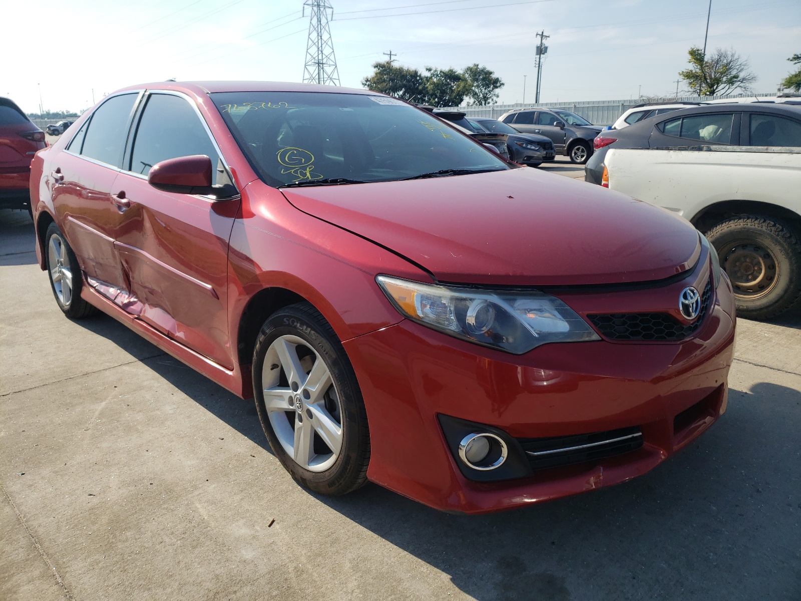 TOYOTA CAMRY L 2014 with VIN 4T1BF1FK6EU768762 - Photo from auction
