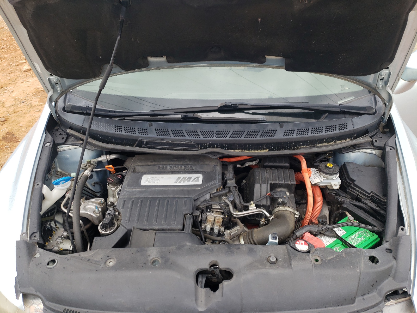 Photo 7 from auction – 2008 HONDA CIVIC HYBR with VIN JHMFA36238S015401