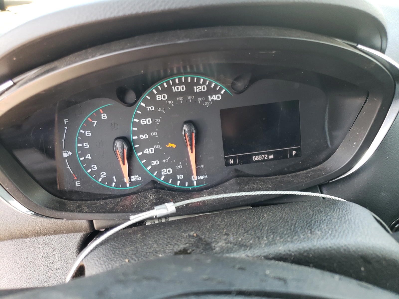 Photo 8 from auction – 2019 CHEVROLET TRAX 1LT with VIN 3GNCJLSB4KL309705