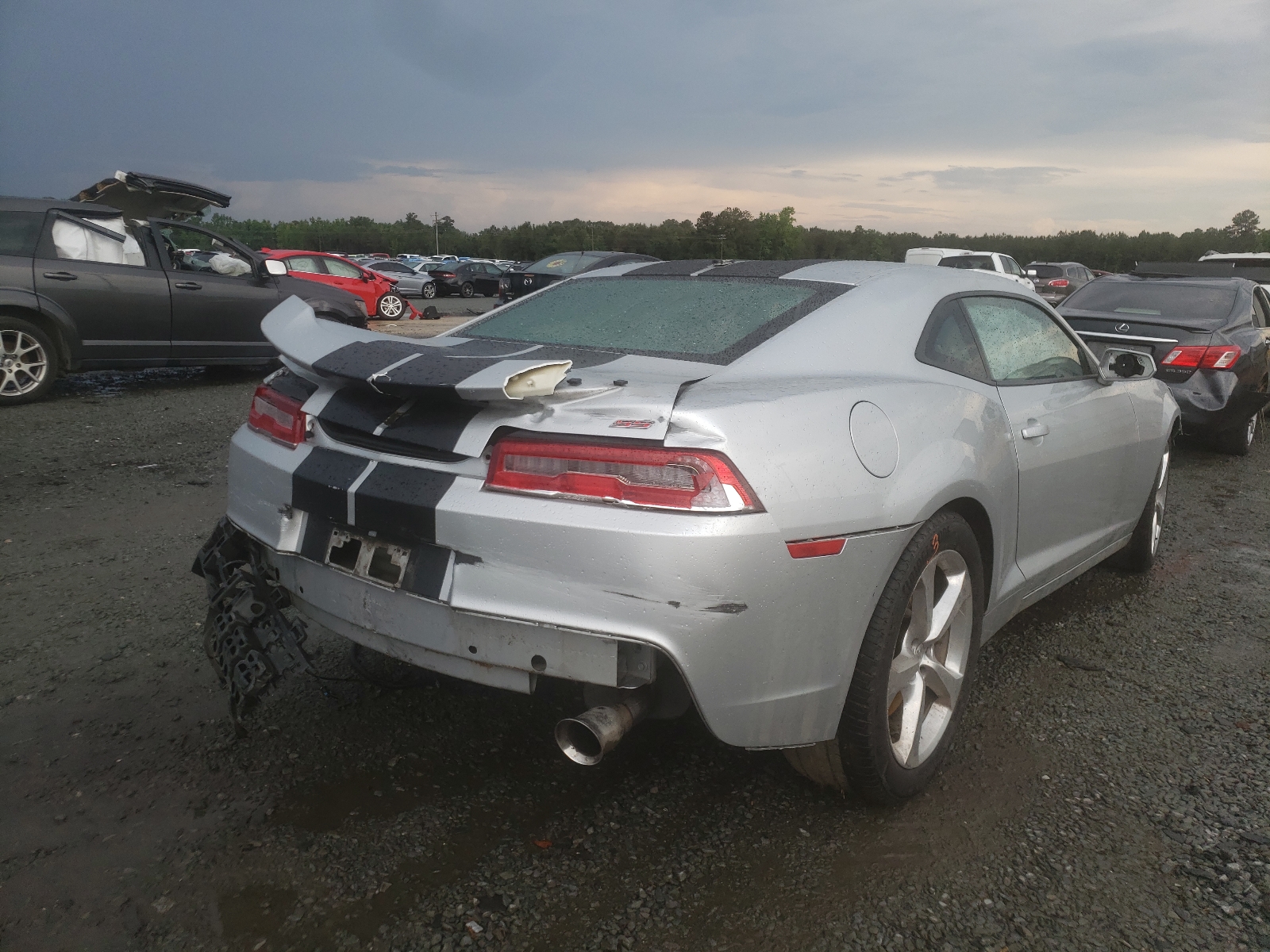 Photo 4 from auction – 2015 CHEVROLET CAMARO SS with VIN 2G1FH1EJ5F9255261