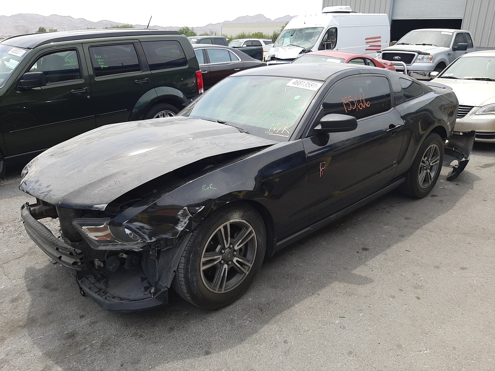 Photo 2 from auction – 2011 FORD MUSTANG with VIN 1ZVBP8AM4B5169428