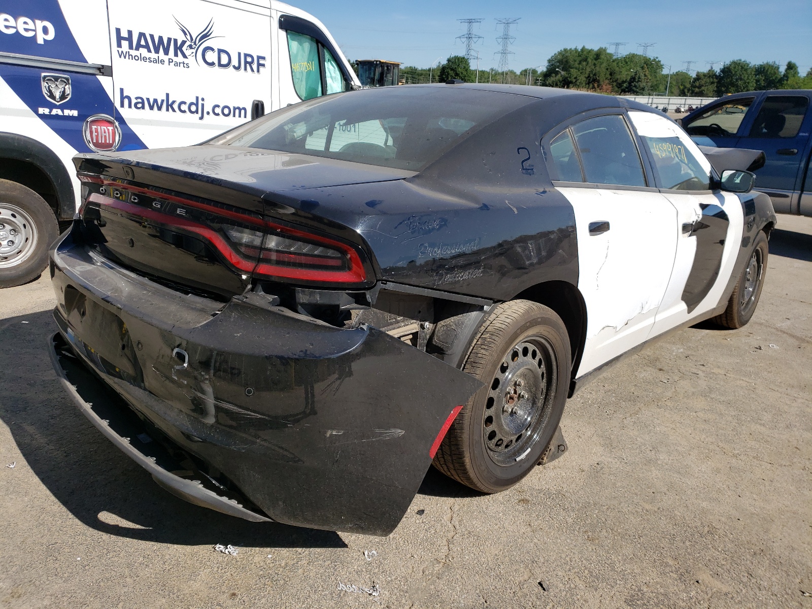 Photo 4 from auction – 2019 DODGE CHARGER PO with VIN 2C3CDXKT1KH535925