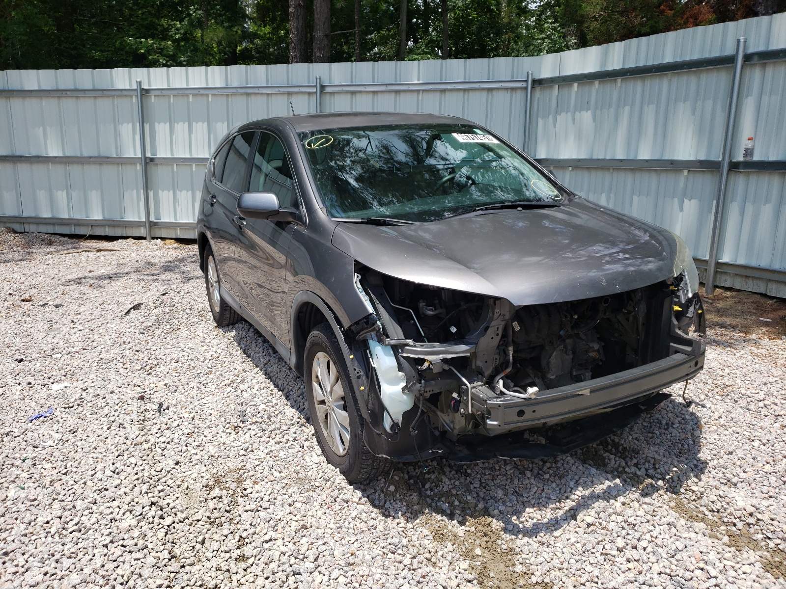 HONDA CR-V EX 2014 with VIN 2HKRM3H53EH512696 - Photo from auction