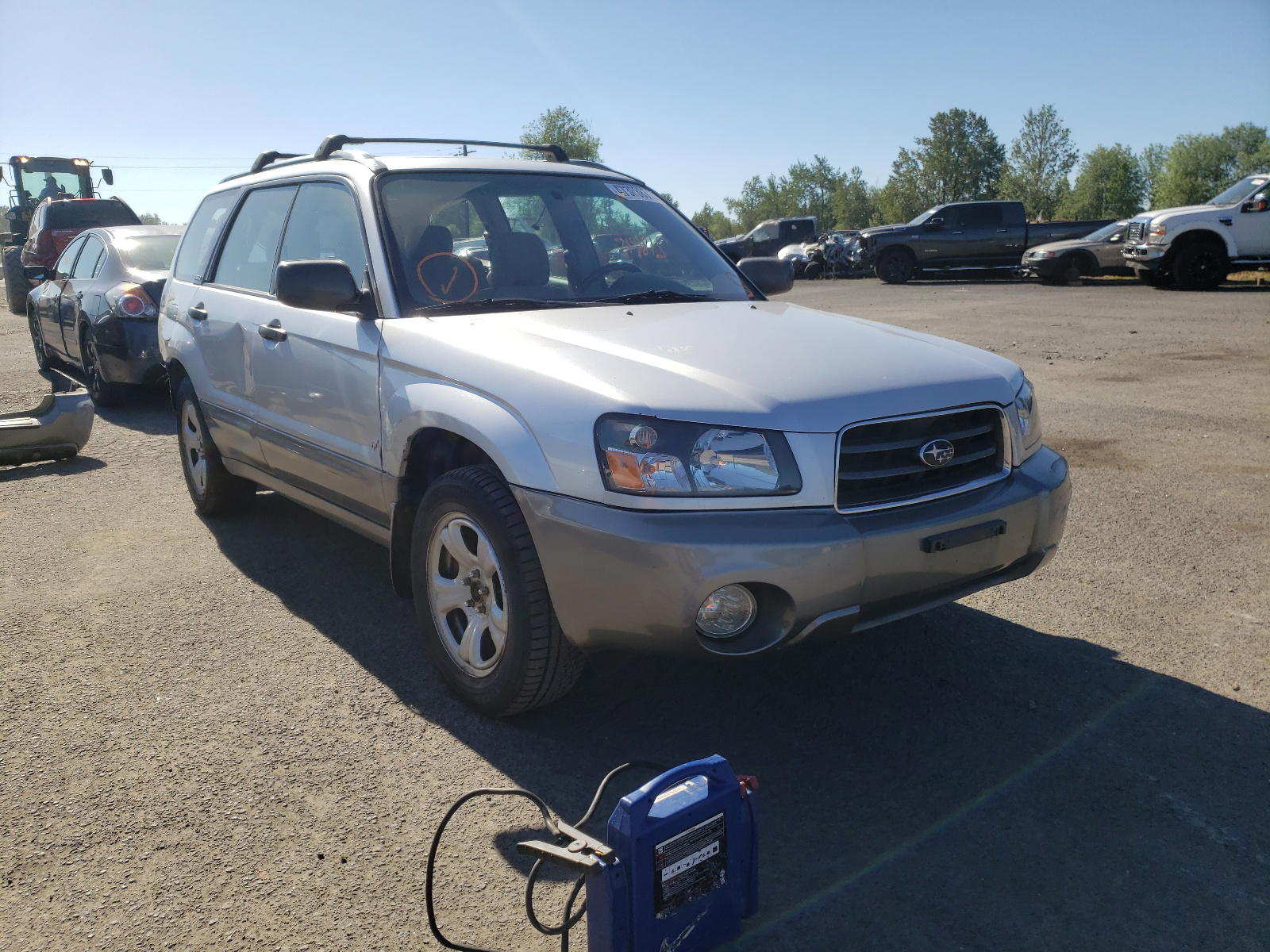 SUBARU FORESTER 2 2003 with VIN JF1SG65603H722388 - Photo from auction