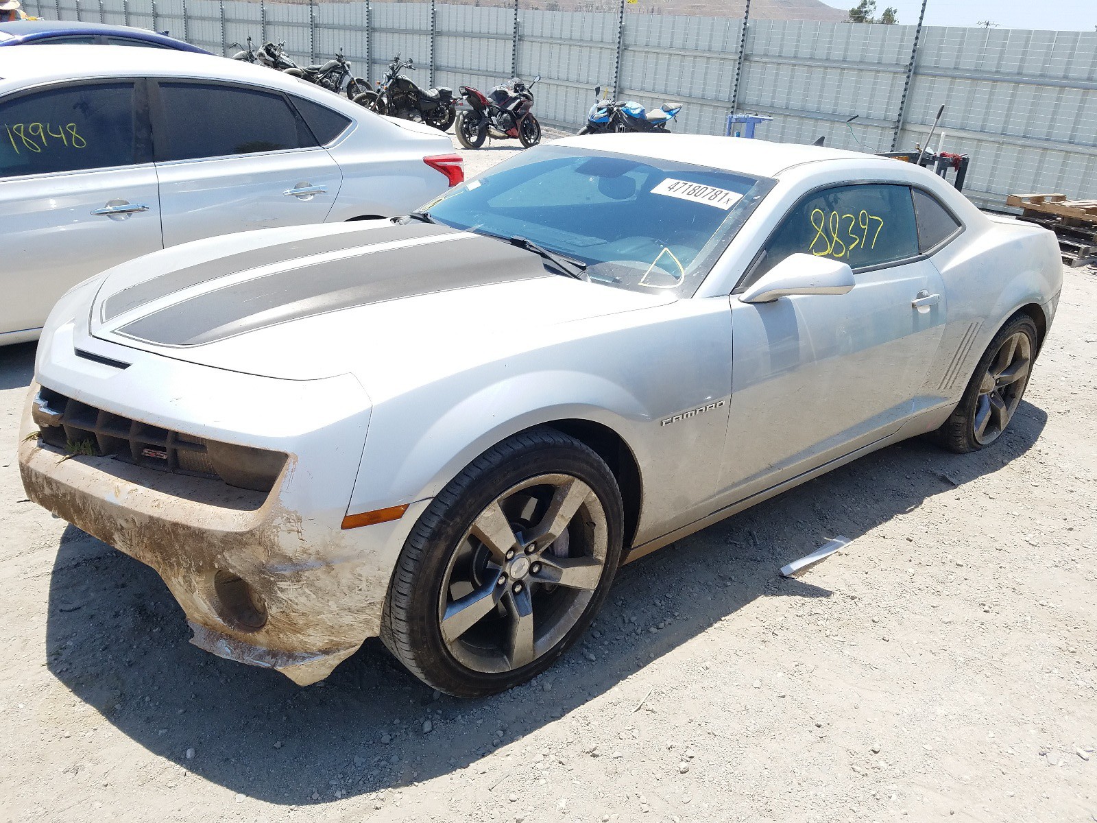Photo 2 from auction – 2010 CHEVROLET CAMARO SS with VIN 2G1FK1EJ6A9183397