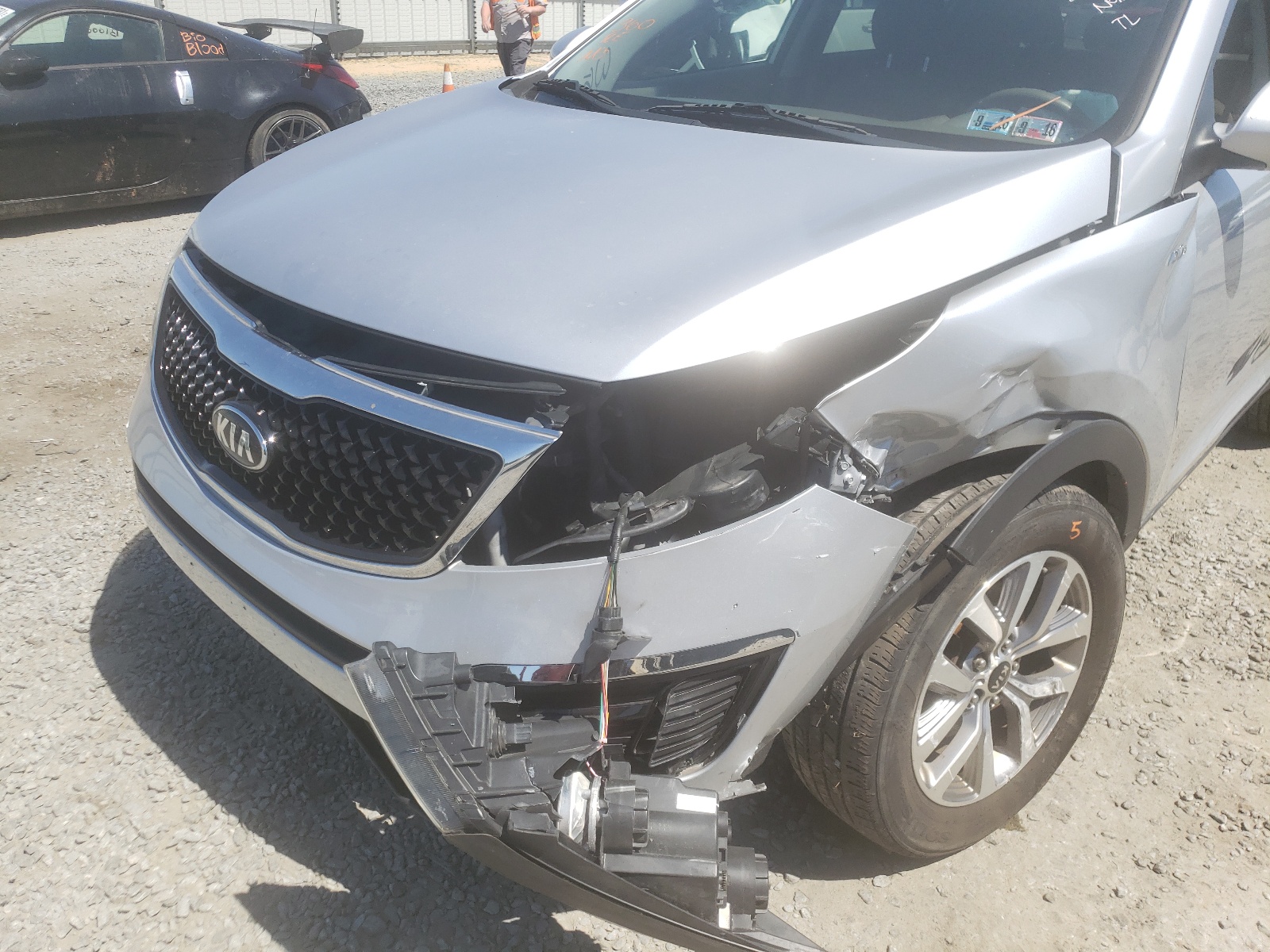 Photo 9 from auction – 2016 KIA SPORTAGE with VIN KNDPBCAC1G7822441