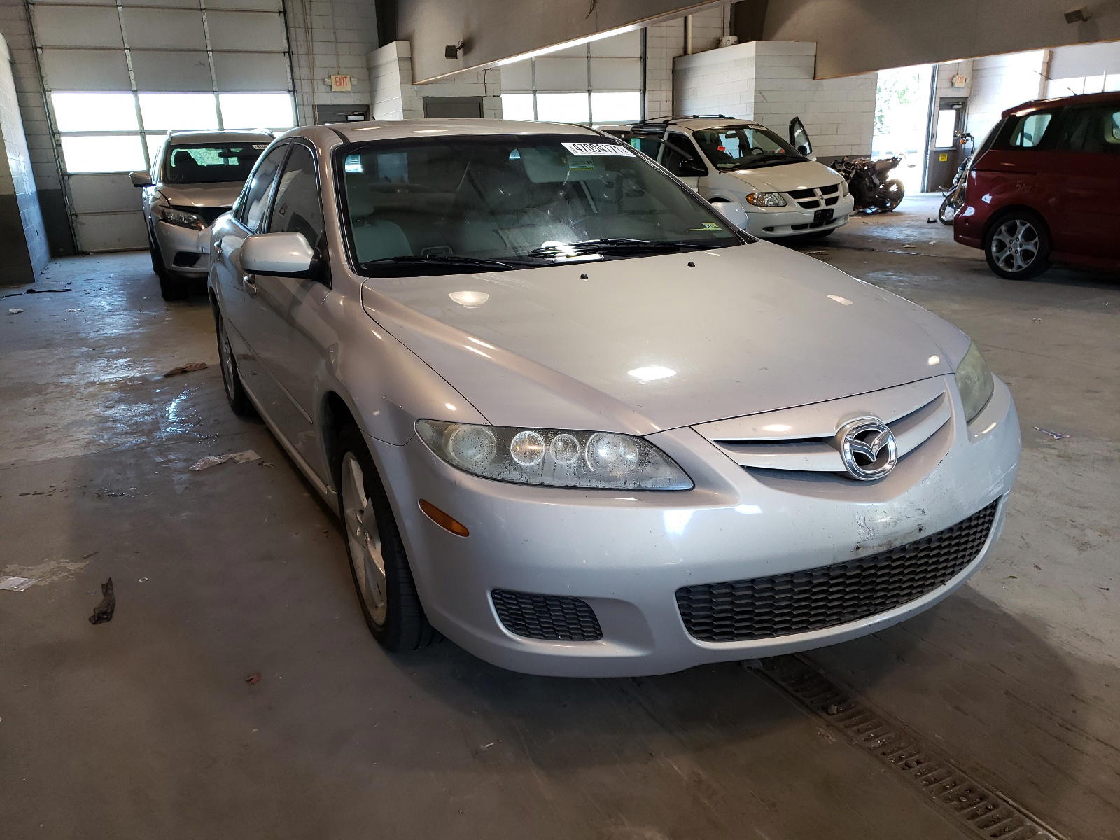 MAZDA 6 I 2008 with VIN 1YVHP80CX85M02351 - Photo from auction