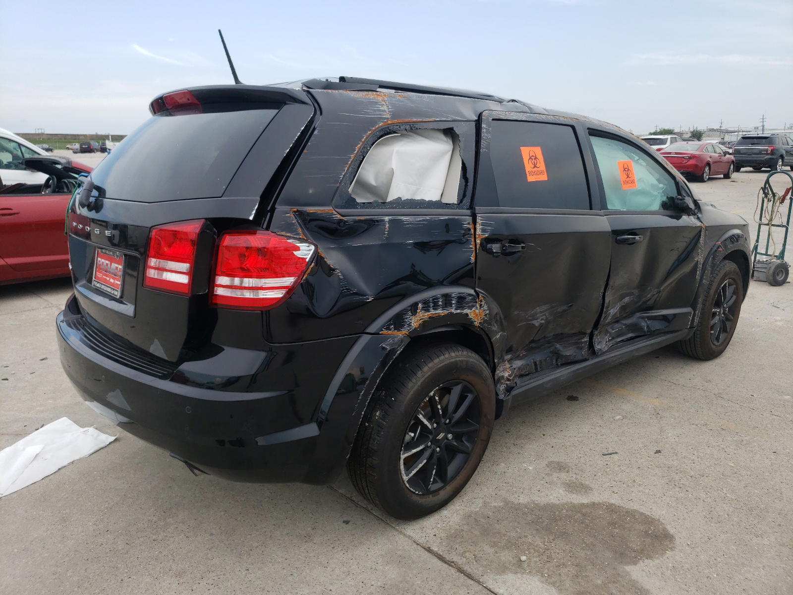 Photo 4 from auction – 2020 DODGE JOURNEY SE with VIN 3C4PDCAB5LT277822