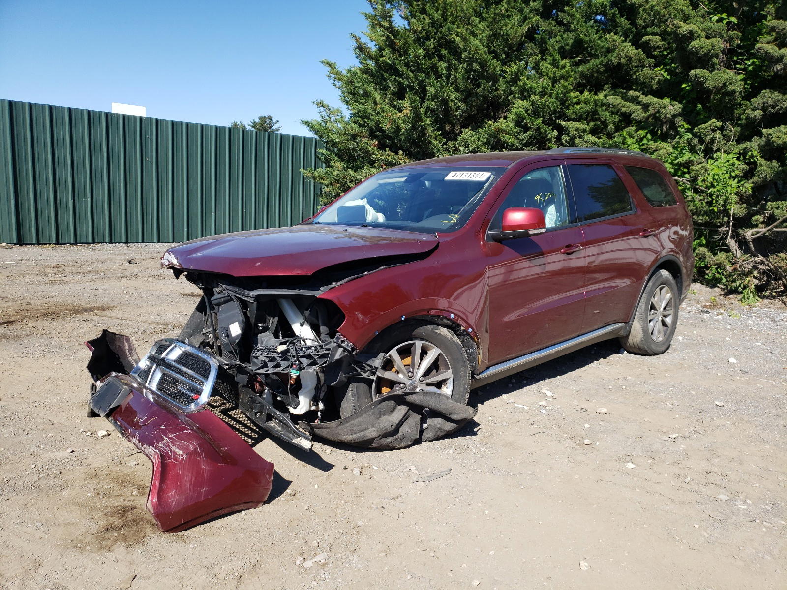 Photo 2 from auction – 2016 DODGE DURANGO LI with VIN 1C4RDJDG2GC363045