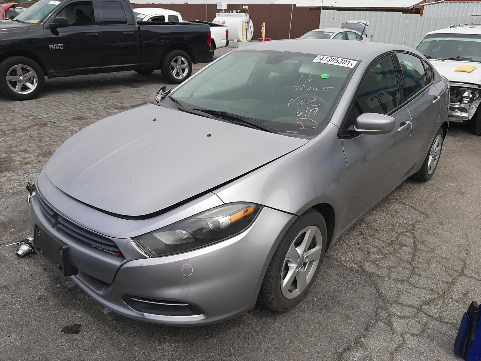 Photo 2 from auction – 2015 DODGE DART SXT with VIN 1C3CDFBB7FD432237
