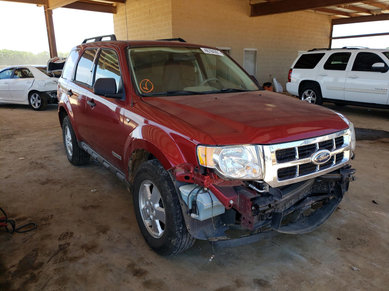 FORD ESCAPE XLT 2008 with VIN 1FMCU03128KA08702 - Photo from auction