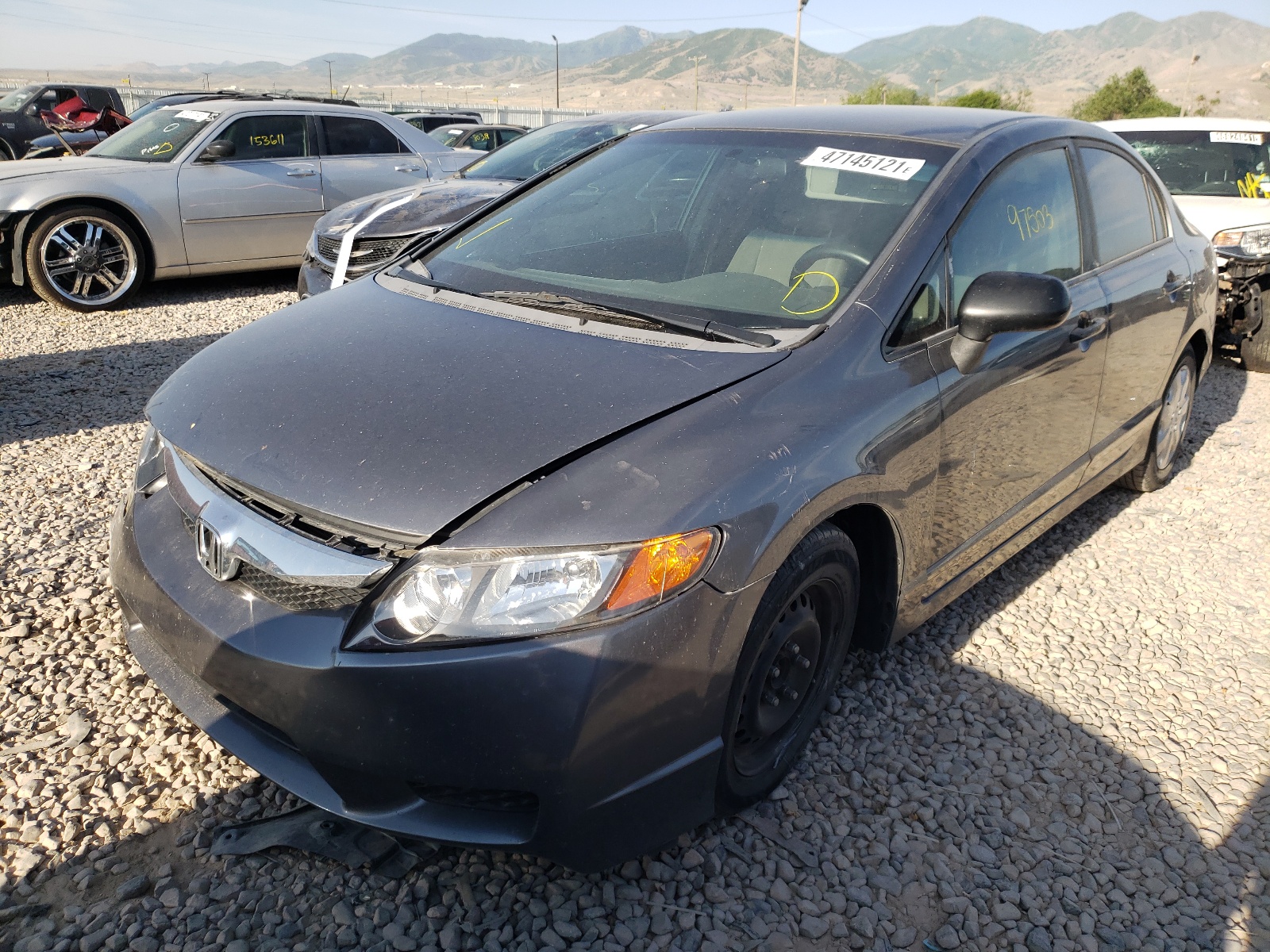 Photo 2 from auction – 2010 HONDA CIVIC VP with VIN 19XFA1F30AE020711