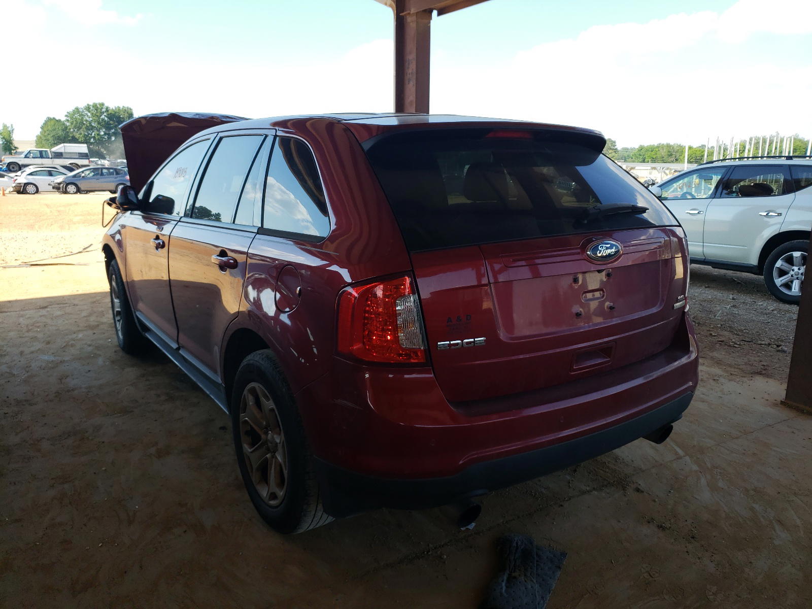Photo 3 from auction – 2013 FORD EDGE SEL with VIN 2FMDK3J90DBA34658