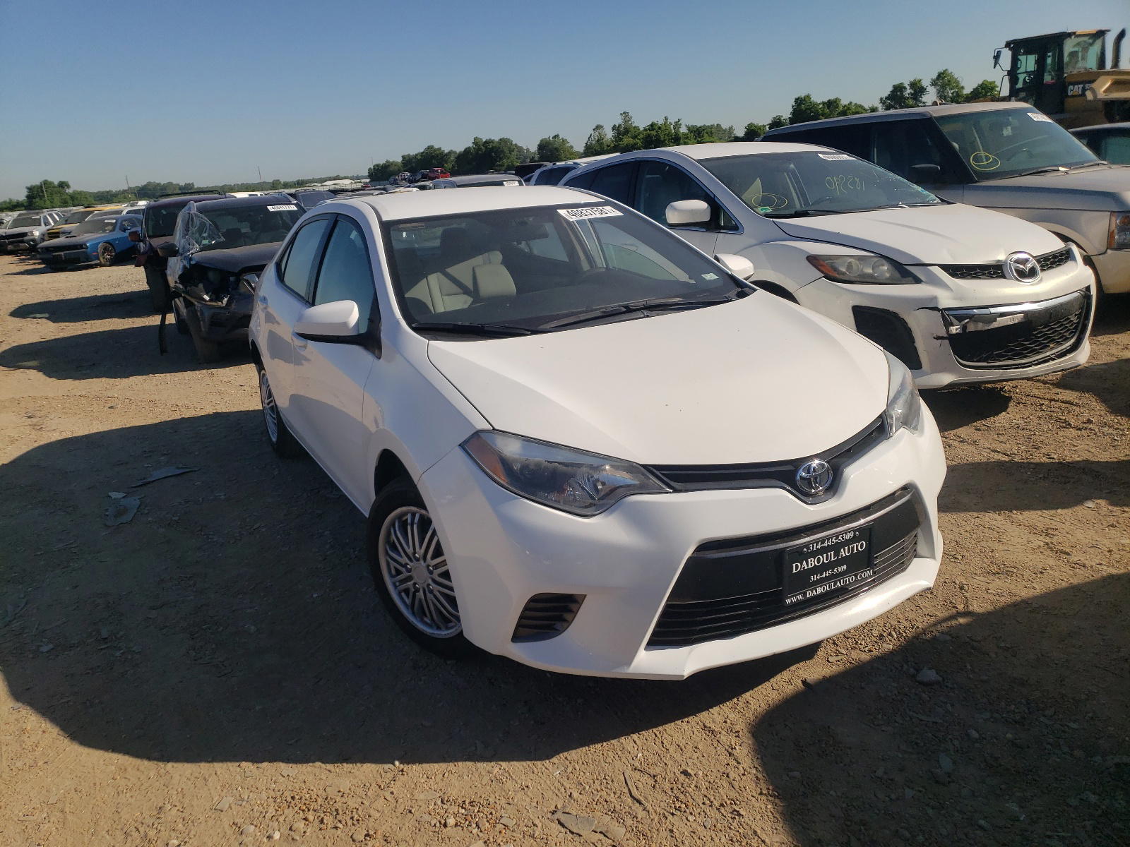 TOYOTA COROLLA L 2016 with VIN 5YFBURHE5GP488654 - Photo from auction