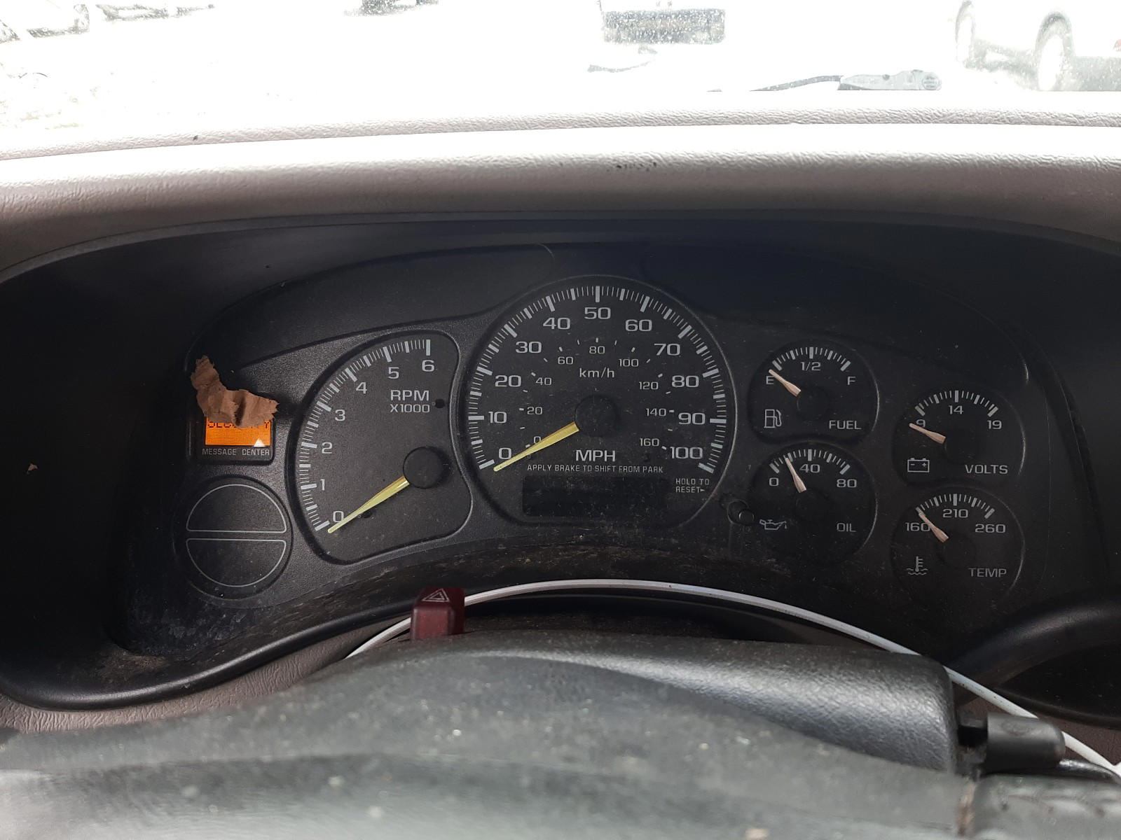 Photo 8 from auction – 2000 CHEVROLET SILVERADO with VIN 2GCEC19T6Y1190953