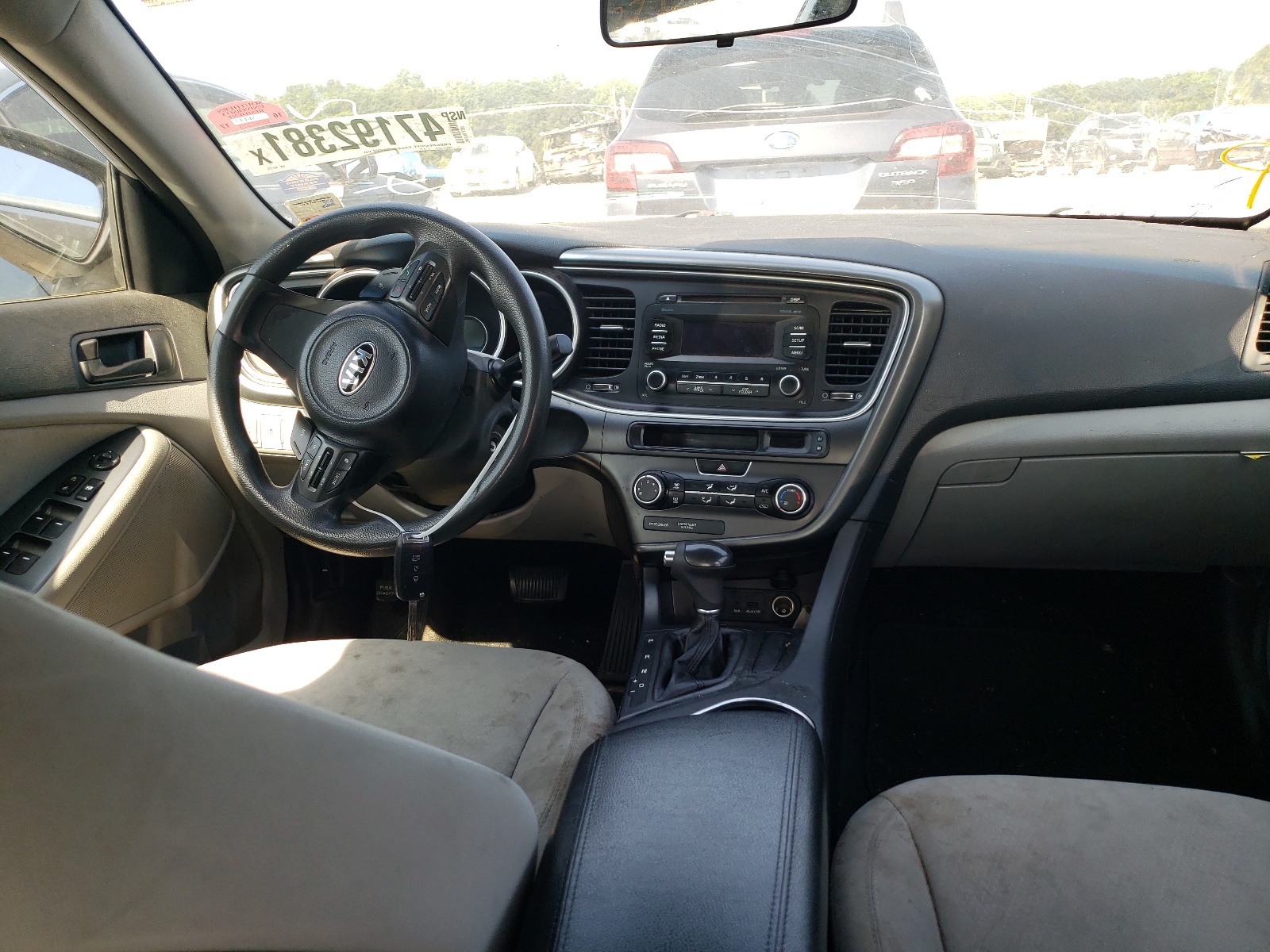 Photo 9 from auction – 2015 KIA OPTIMA LX with VIN 5XXGM4A75FG401718