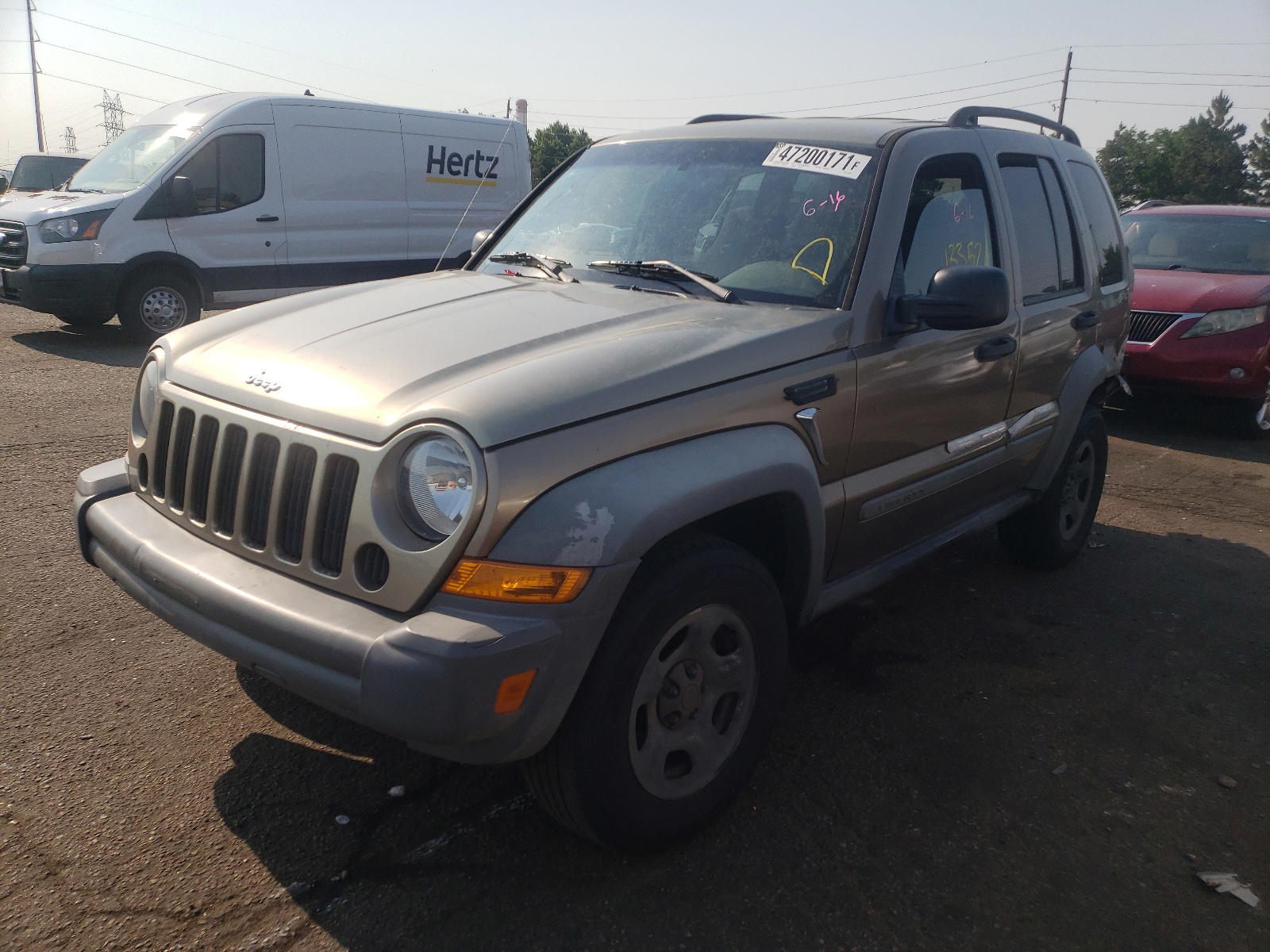 Photo 2 from auction – 2005 JEEP LIBERTY with VIN 1J4GL48K35W665136