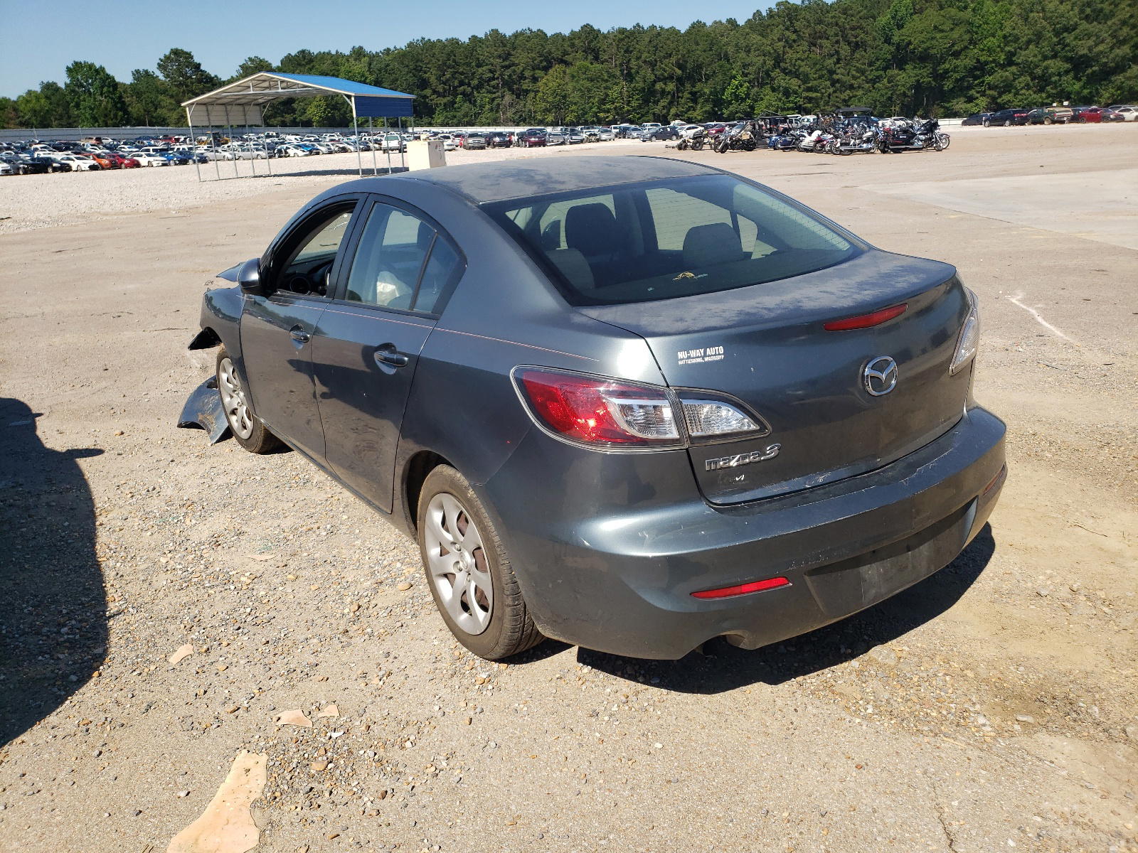 Photo 3 from auction – 2012 MAZDA 3 I with VIN JM1BL1UF1C1615255