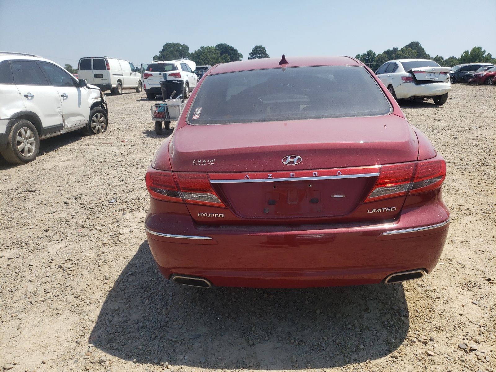 Photo 6 from auction – 2011 HYUNDAI AZERA GLS with VIN KMHFC4DF4BA544307