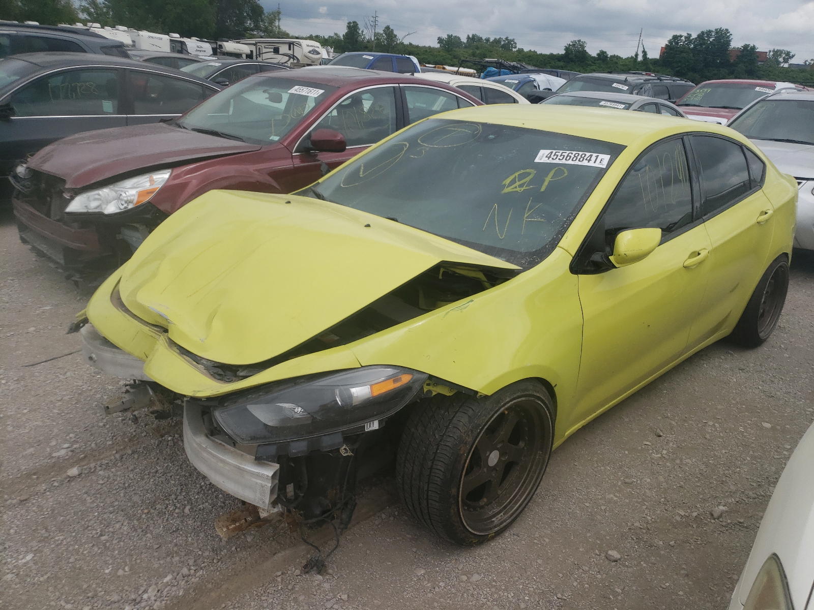 Photo 2 from auction – 2013 DODGE DART SXT with VIN 1C3CDFBH7DD141917