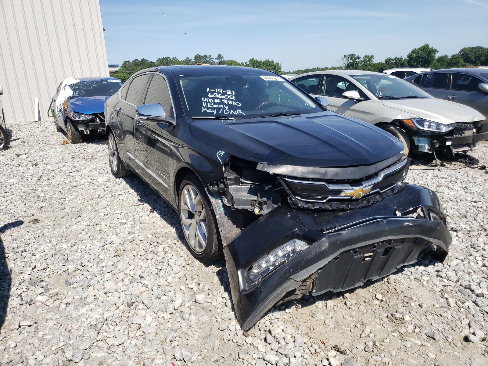 Photo 1 from auction – 2014 CHEVROLET IMPALA LTZ with VIN 2G1155S31E9167810