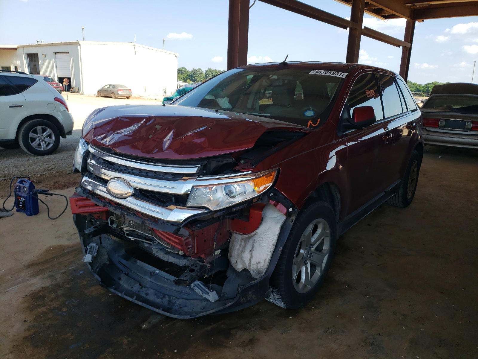 Photo 2 from auction – 2013 FORD EDGE SEL with VIN 2FMDK3J90DBA34658