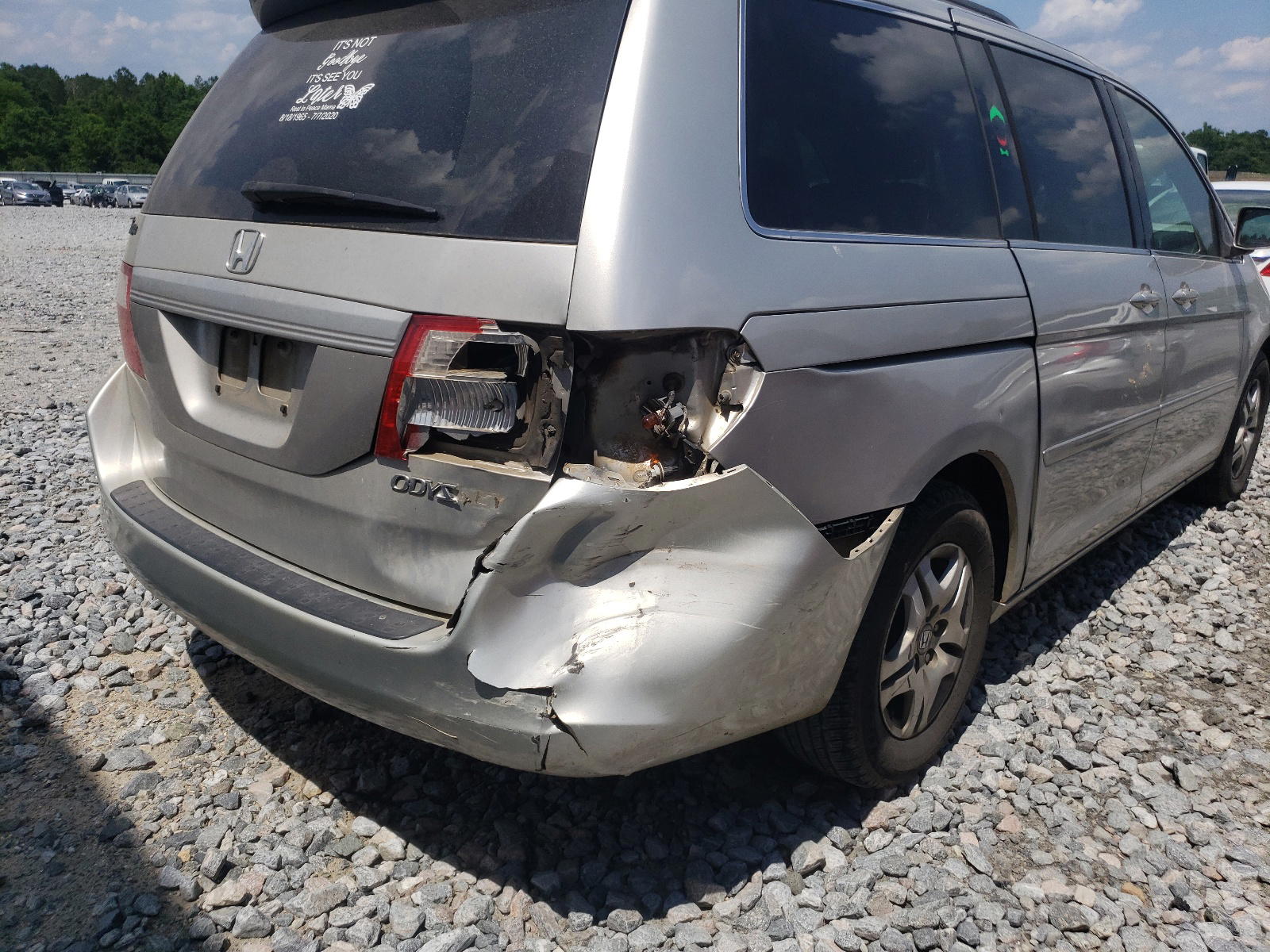 Photo 9 from auction – 2005 HONDA ODYSSEY EX with VIN 5FNRL38705B092138
