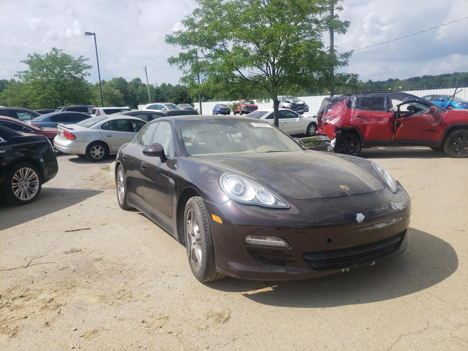 PORSCHE PANAMERA 2 2011 with VIN WP0AA2A7XBL010948 - Photo from auction