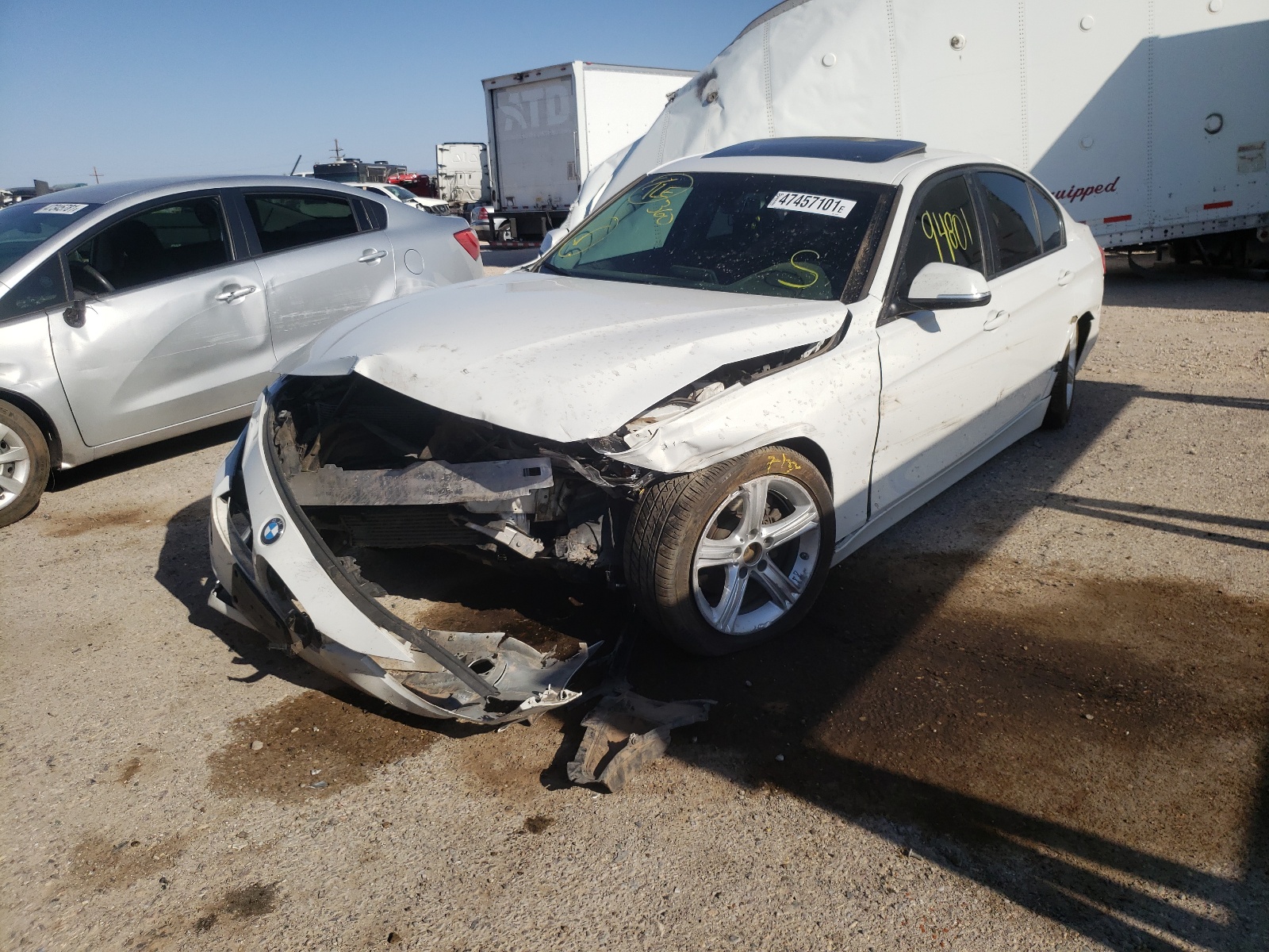 Photo 2 from auction – 2015 BMW 320 I XDRI with VIN WBA3C3C5XFP664509