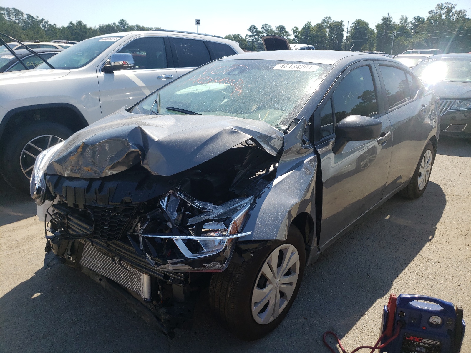 Photo 2 from auction – 2021 NISSAN VERSA S with VIN 3N1CN8DV1ML858737