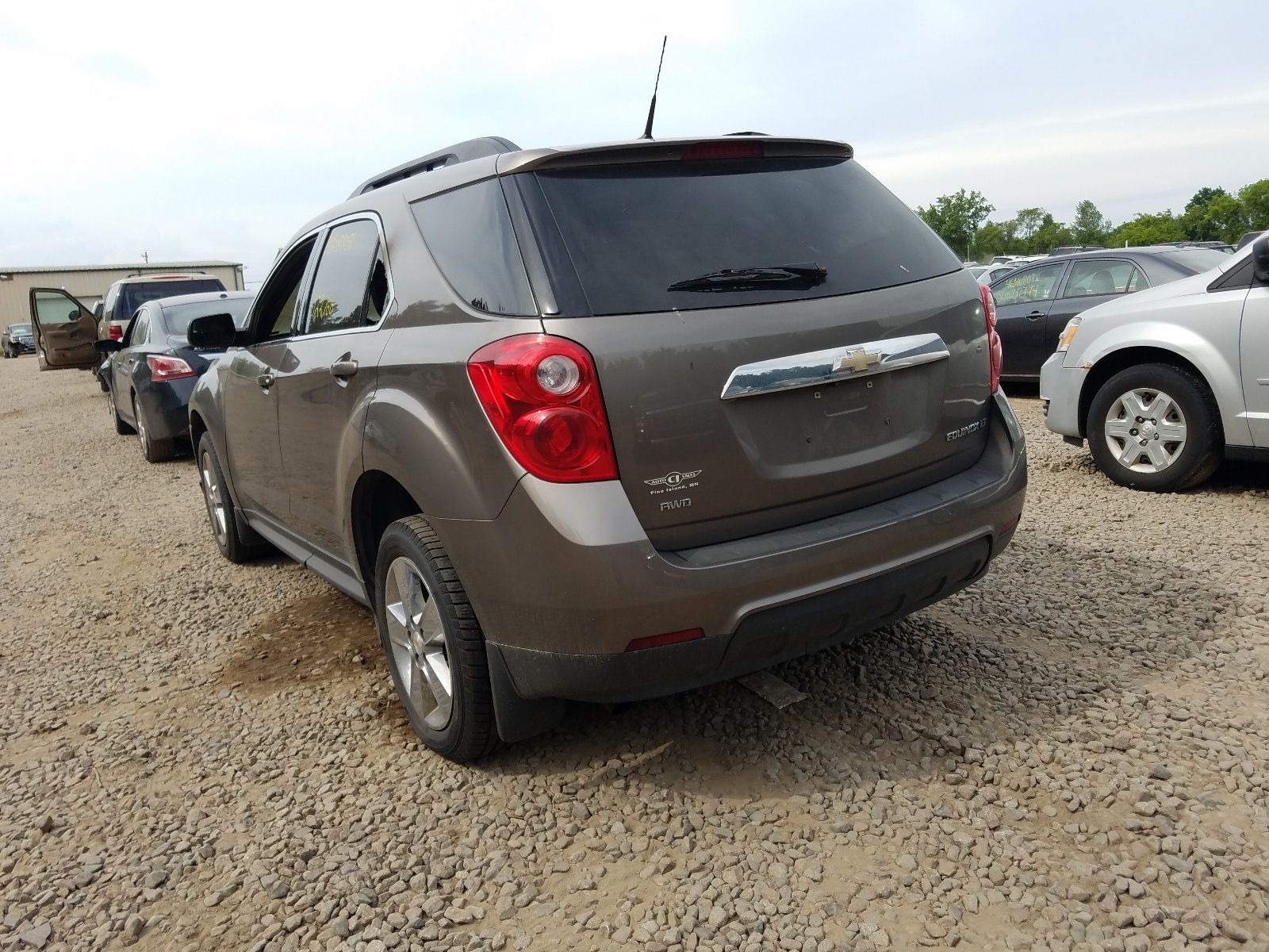 Photo 3 from auction – 2012 CHEVROLET EQUINOX LT with VIN 2GNFLNEK8C6375257