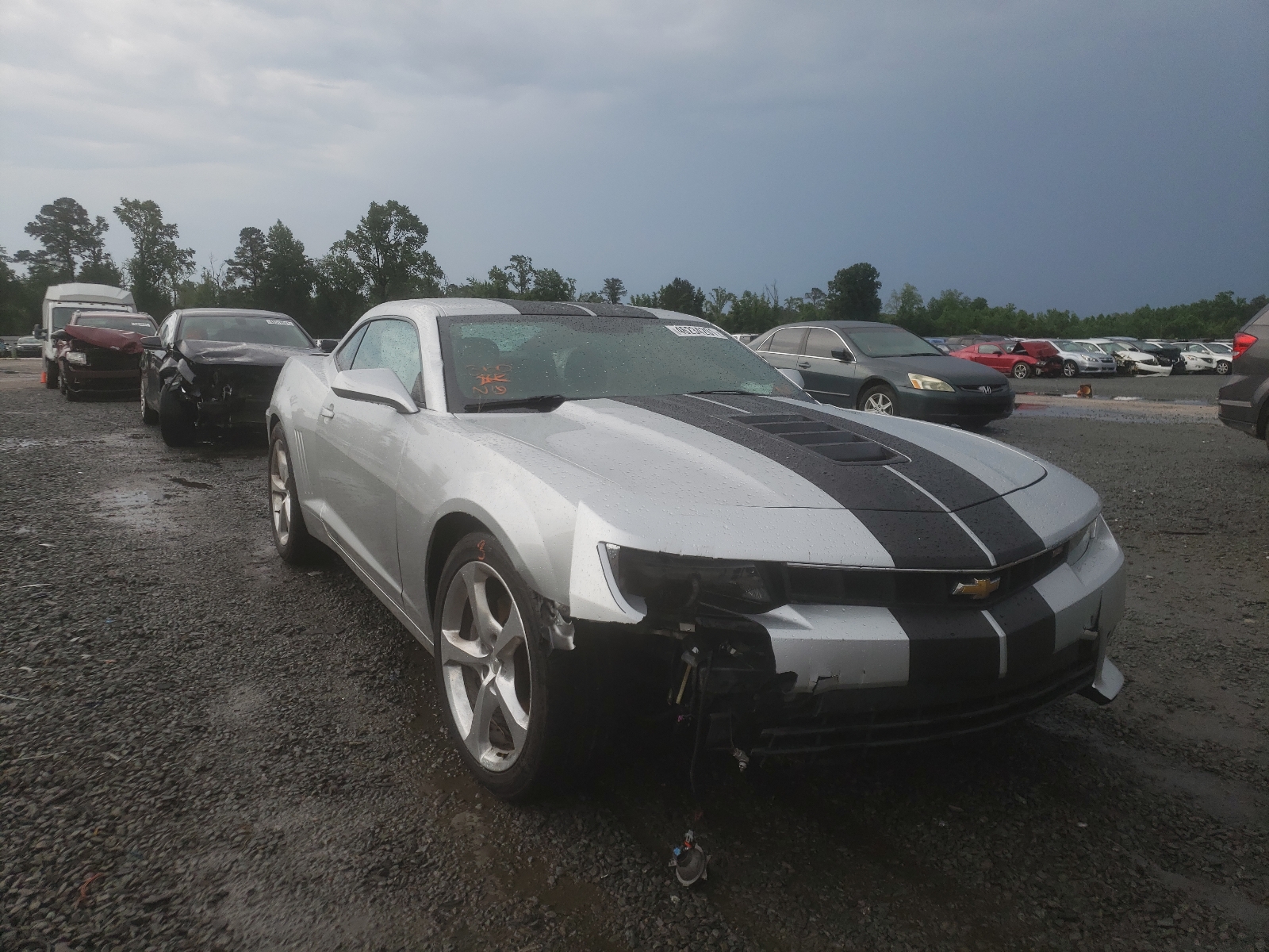 Photo 1 from auction – 2015 CHEVROLET CAMARO SS with VIN 2G1FH1EJ5F9255261