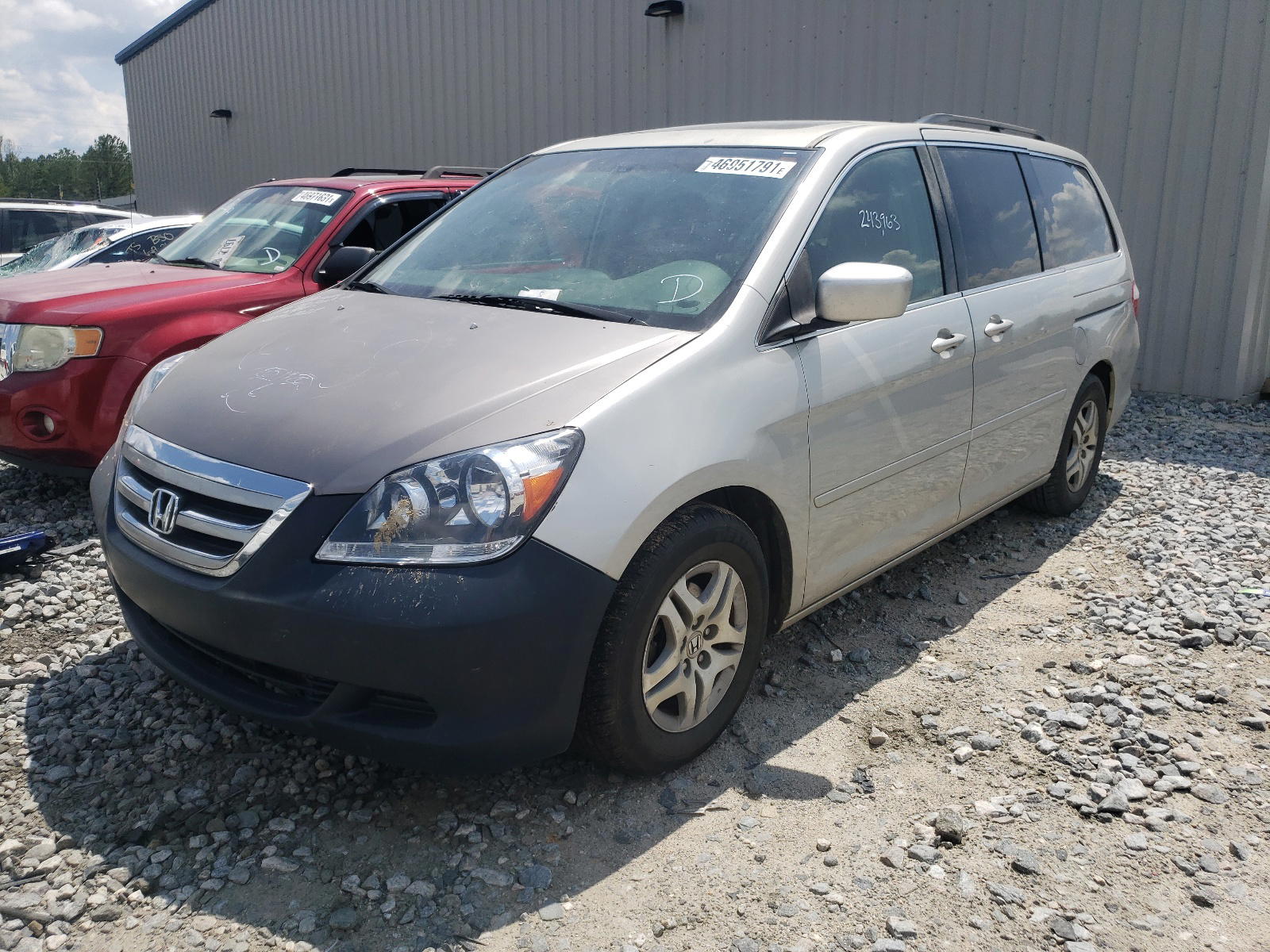 Photo 2 from auction – 2005 HONDA ODYSSEY EX with VIN 5FNRL38705B092138