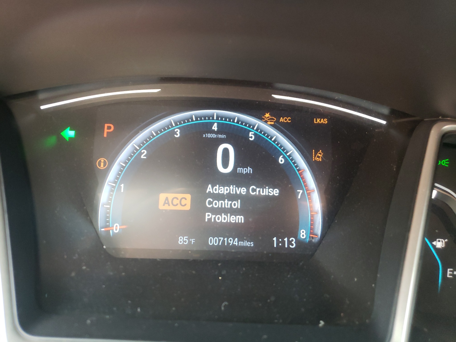 Photo 8 from auction – 2020 HONDA CIVIC EX with VIN 19XFC1F37LE008407