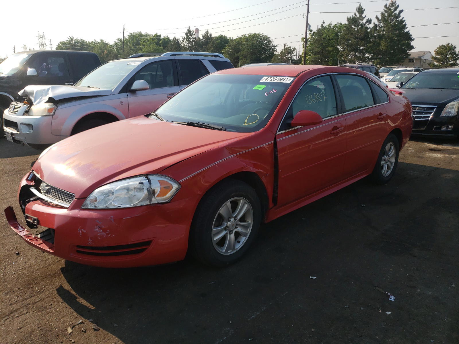 Photo 2 from auction – 2012 CHEVROLET IMPALA LS with VIN 2G1WF5E34C1156200