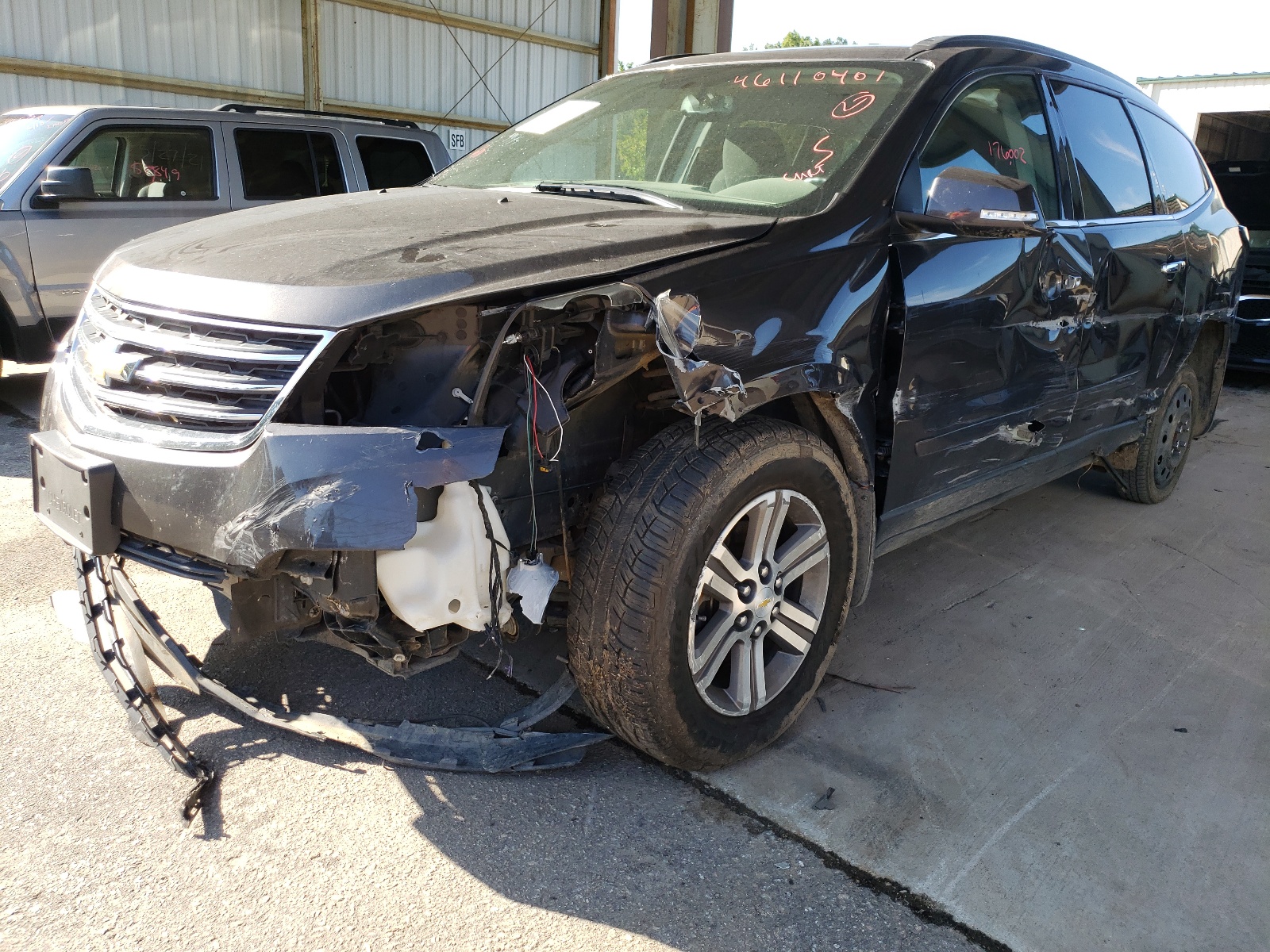 Photo 9 from auction – 2015 CHEVROLET TRAVERSE L with VIN 1GNKRHKD1FJ104441
