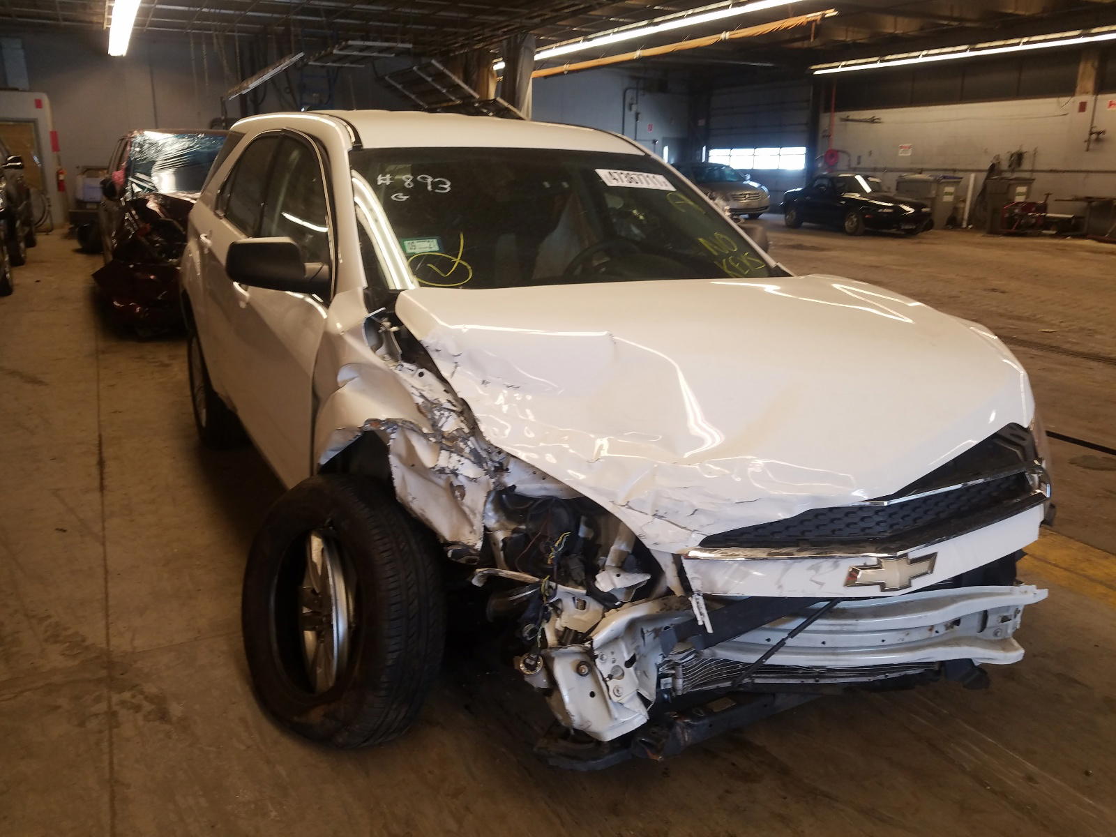 CHEVROLET EQUINOX LS 2014 with VIN 2GNALAEK2E6315285 - Photo from auction