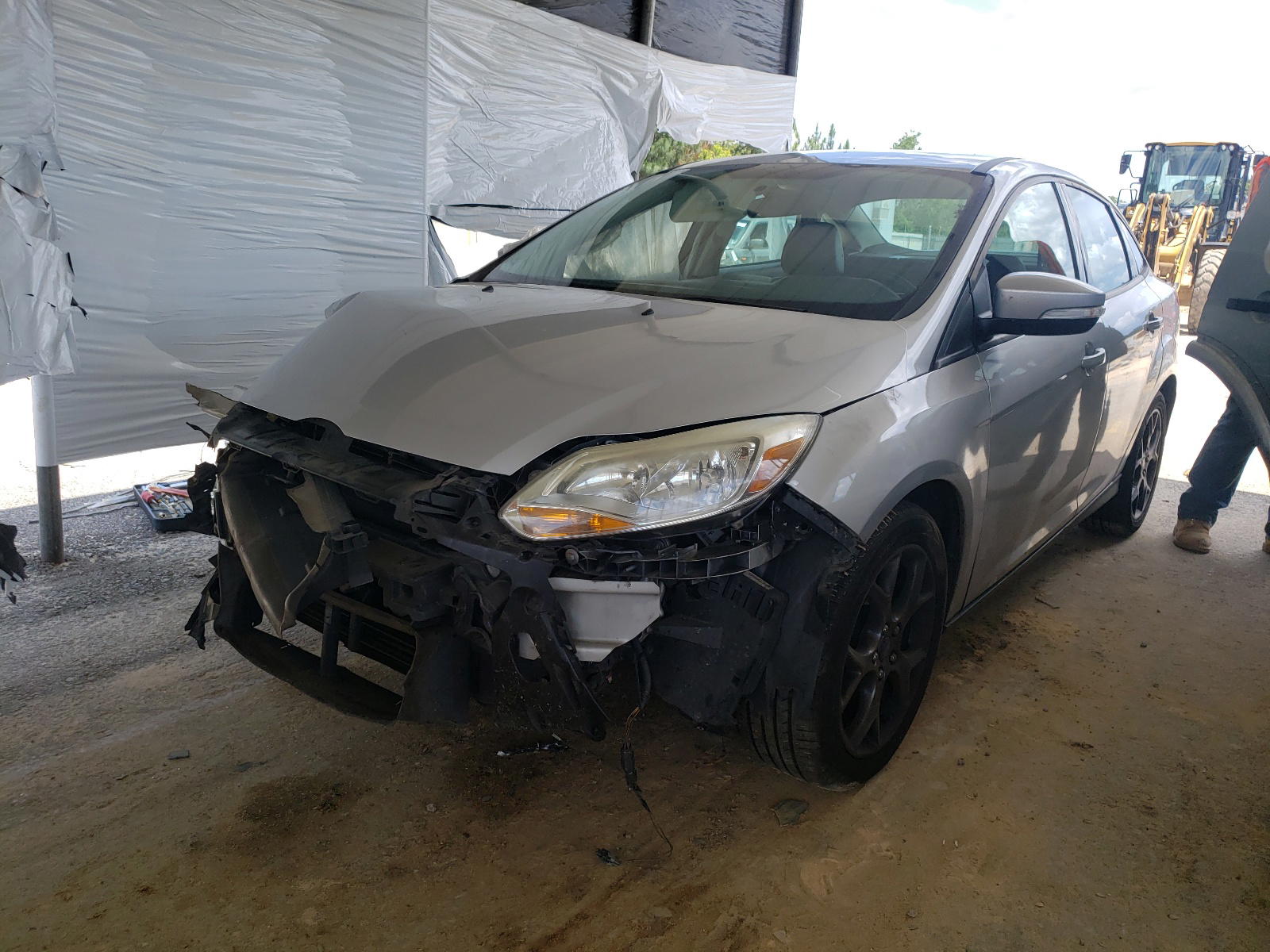 FORD FOCUS SE 2013 with VIN 1FADP3F27DL162824 - Photo from auction