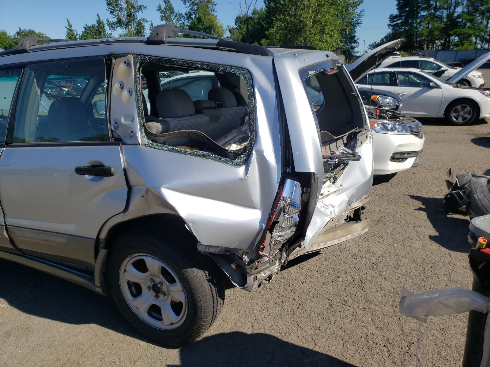 Photo 9 from auction – 2003 SUBARU FORESTER 2 with VIN JF1SG65603H722388