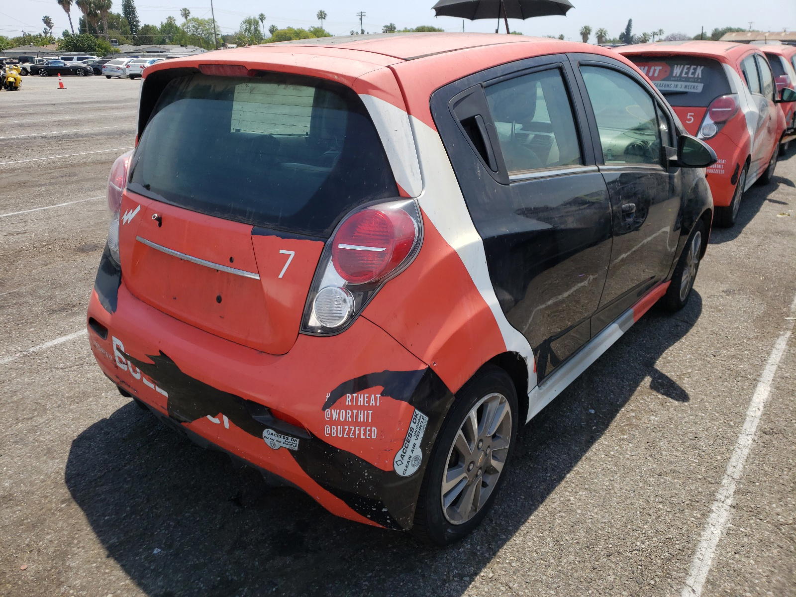 Photo 4 from auction – 2015 CHEVROLET SPARK EV 2 with VIN KL8CL6S09FC819030