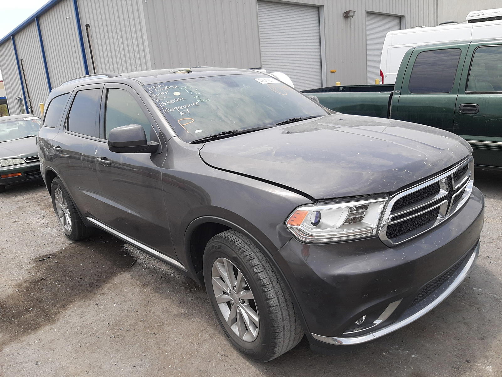 DODGE DURANGO SX 2018 with VIN 1C4RDHAG2JC444857 - Photo from auction