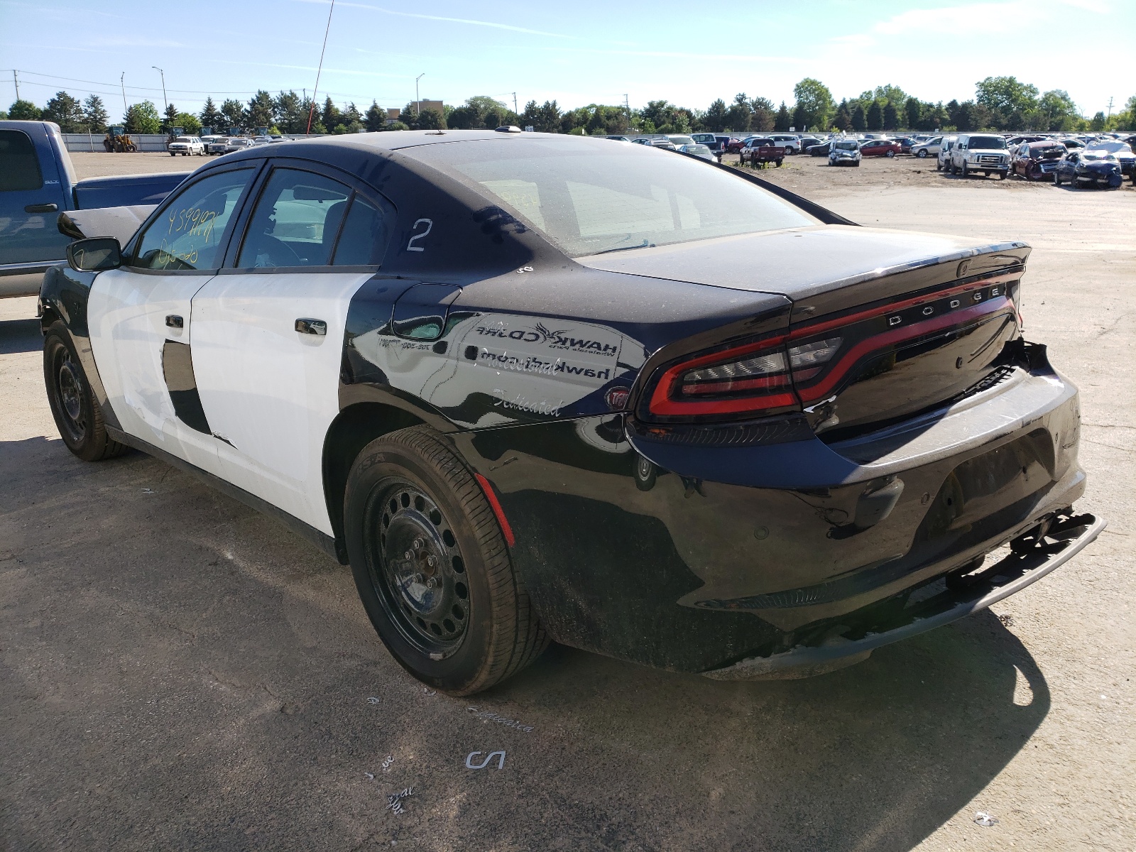 Photo 3 from auction – 2019 DODGE CHARGER PO with VIN 2C3CDXKT1KH535925