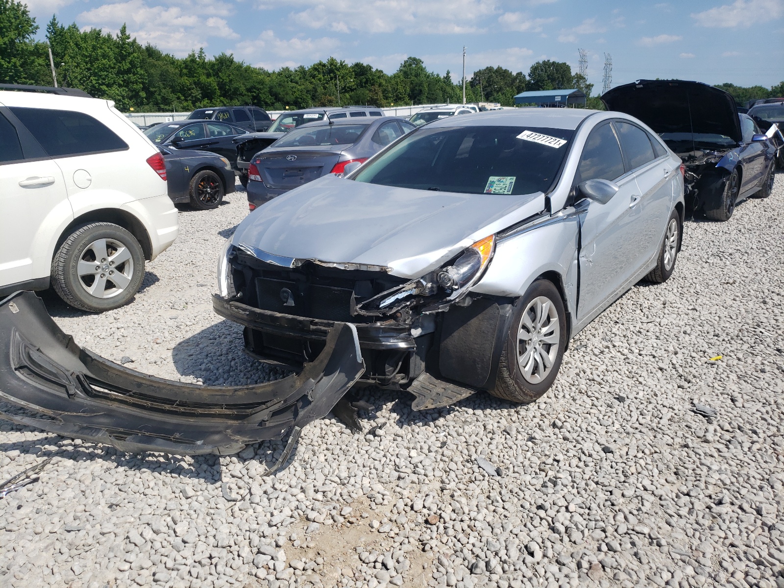 Photo 2 from auction – 2013 HYUNDAI SONATA GLS with VIN 5NPEB4AC1DH595630