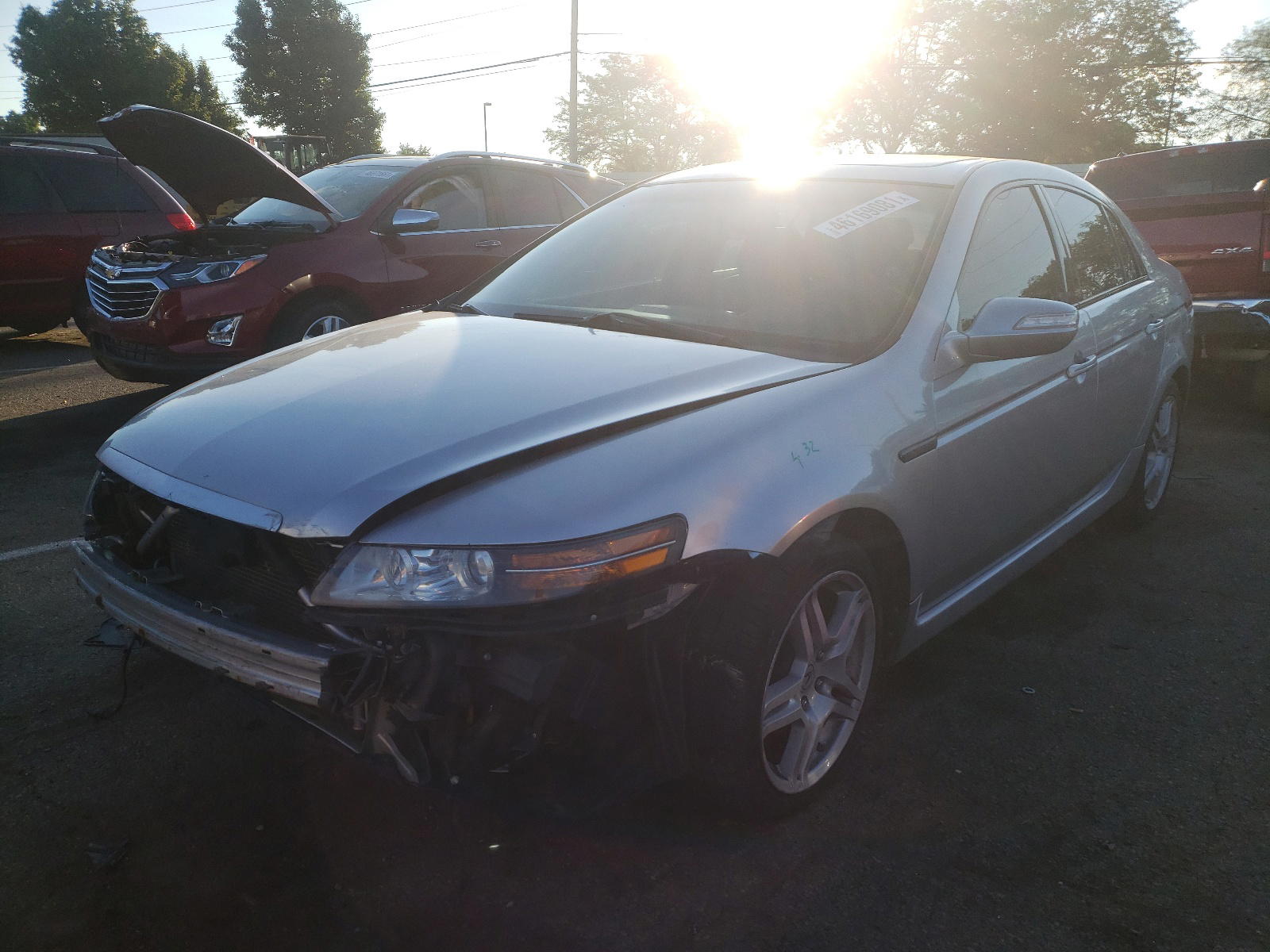 Photo 2 from auction – 2008 ACURA TL with VIN 19UUA66268A034154