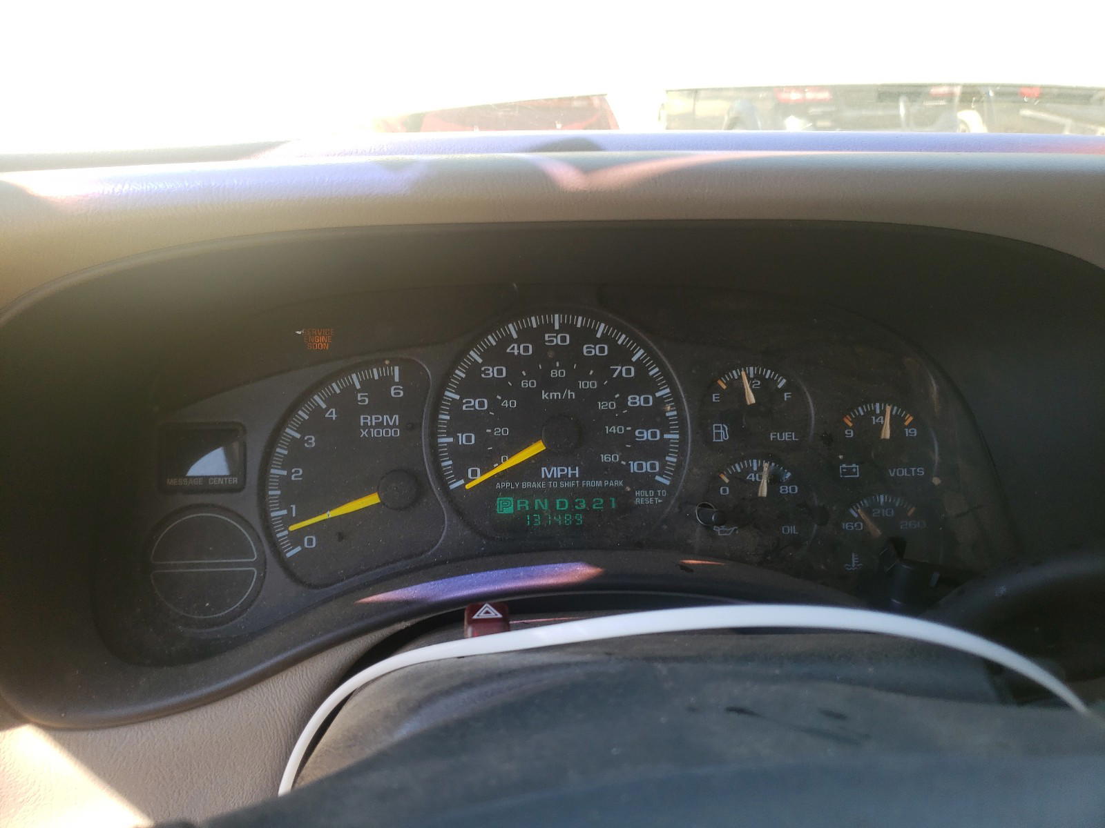 Photo 8 from auction – 1999 CHEVROLET SILVERADO with VIN 2GCEC19TXX1251171