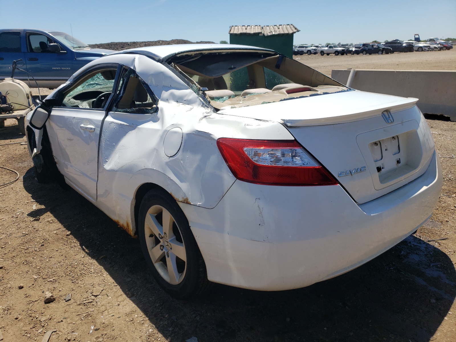 Photo 16 from auction – 2007 HONDA CIVIC EX with VIN 2HGFG12807H552197