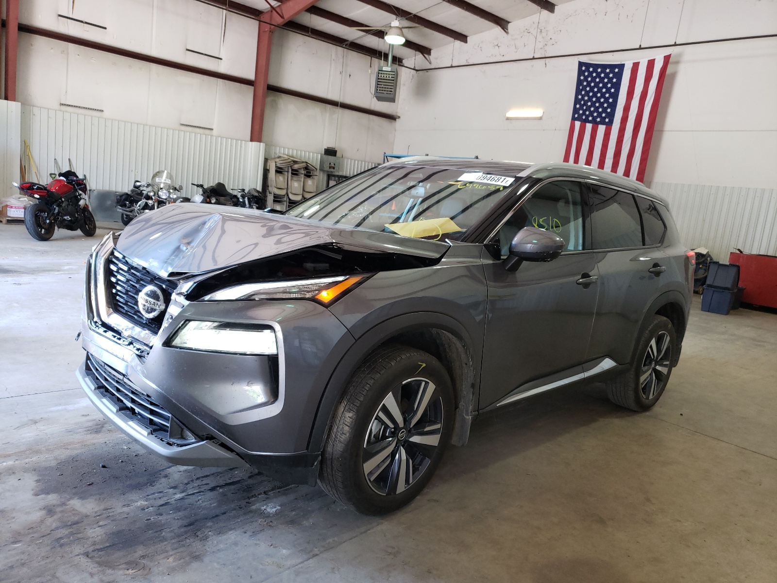 Photo 2 from auction – 2021 NISSAN ROGUE SL with VIN 5N1AT3CA7MC699659
