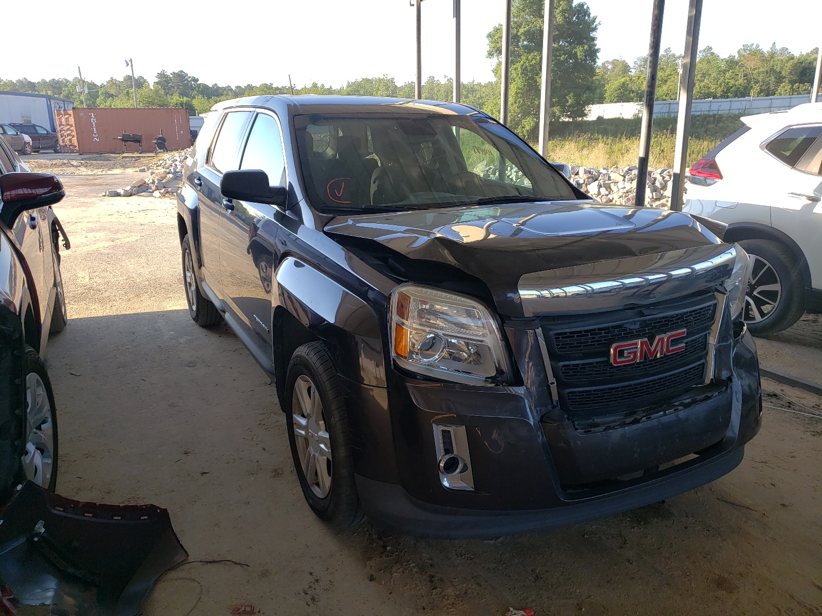 Фото 1 с аукциона – 2014 GMC TERRAIN SL с VIN 2GKALMEK7E6293556
